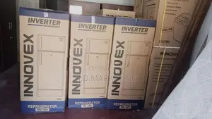 Innovex Double Door Invertor Fridge-180L