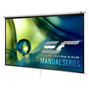 7*5 Feet Semi Auto 4K Manual Screen