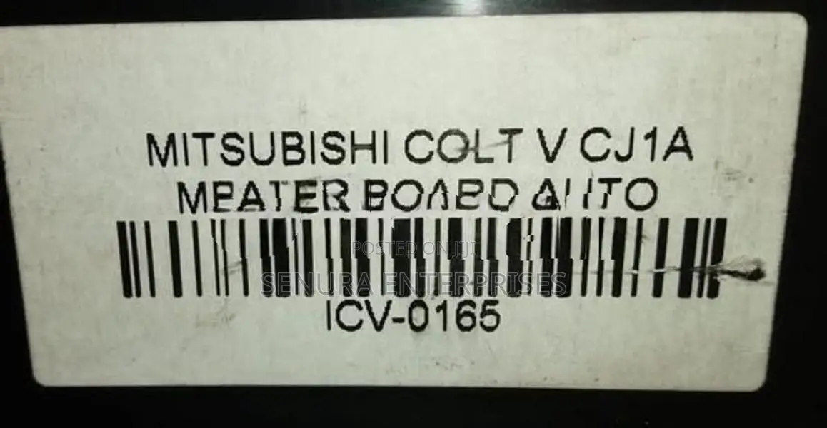 Mitsubishi Colt Cj1 a Meter Board