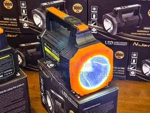 Search light LED Laser canon emergency Lamp rechargeable torch
