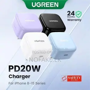 UGreen 20W USB-C MFi Certified Power Adapter For IPhone & Samsung