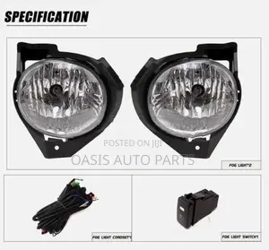 Toyota Hilux Vigo Halogen Fog Lamp Set (2008-2010)