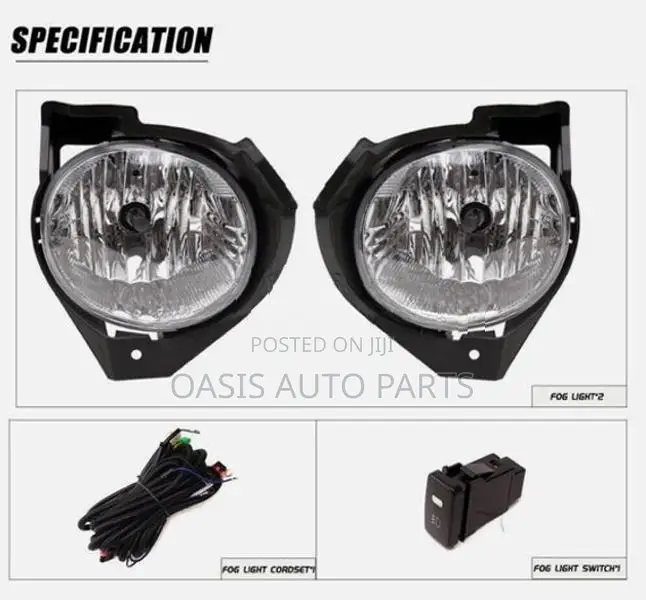 Toyota Hilux Vigo Halogen Fog Lamp Set (2008-2010)