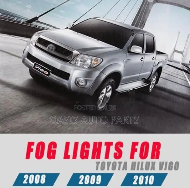 Toyota Hilux Vigo Halogen Fog Lamp Set (2008-2010)