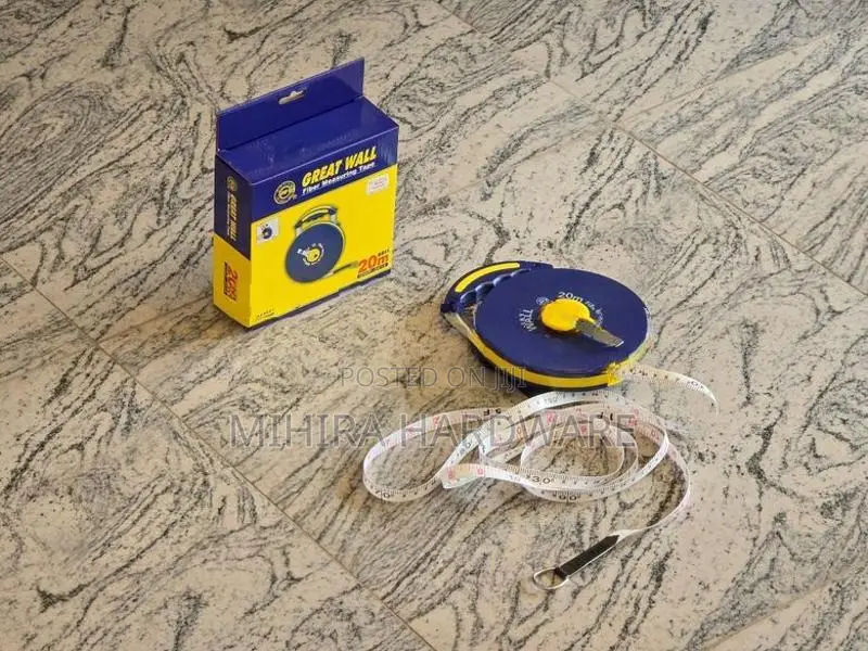 Great Wall 20m 66 feet Measuring tape fiber glass inches mm meter
