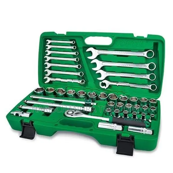 TOPTUL 42PCS PROFESSIONAL GRADE 1/2" DR. FLANK SOCKET WRENCH SET