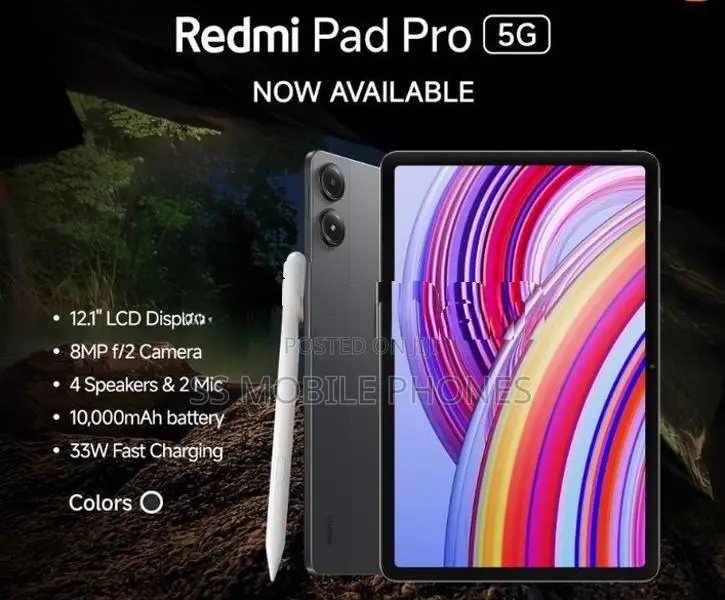 Redmi Pad Pro 5G 8GB 256GB Tablet