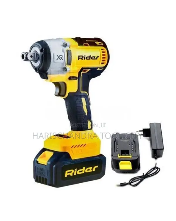 Rider Cordless Brushless Impact Wrench With Screw Driver 260Nm