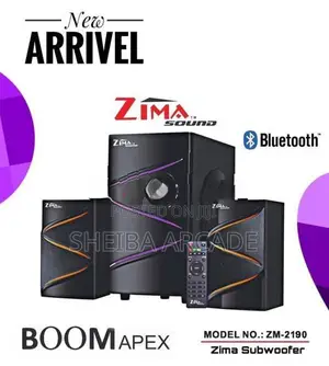 ZIMA HIGH QUALITY Karaoke SUBWOOFER WITH ( Wireless MIC )