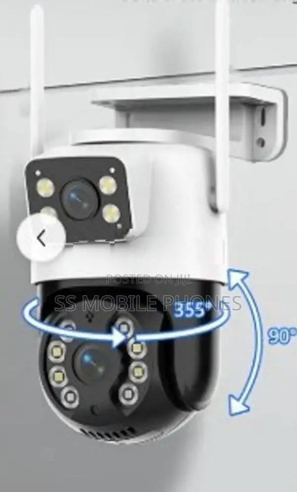 4MP Dual Lens AI Wifi Surveillance PTZ Camera