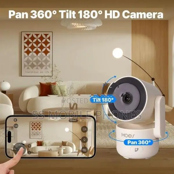 MOES Tuya WiFi Indoor Smart Security Camera
