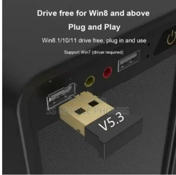 USB Bluetooth 5.3 Adapter Wireless