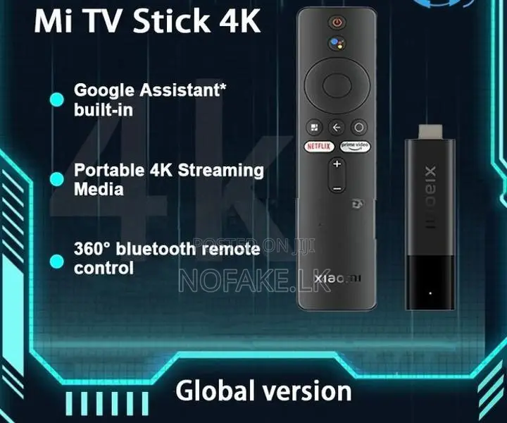 Xiaomi Mi TV Stick 4k with Google Assistant