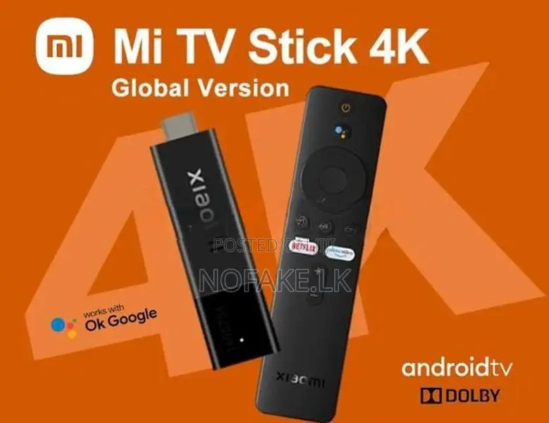 Xiaomi Mi TV Stick 4k with Google Assistant