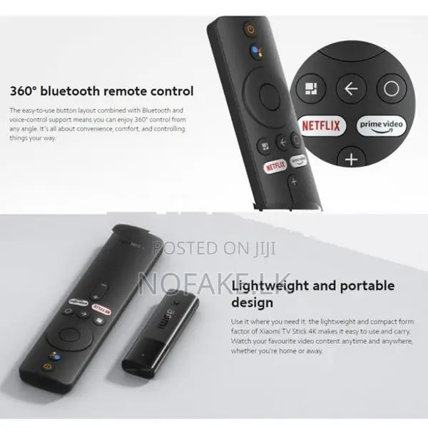 Xiaomi Mi TV Stick 4k with Google Assistant