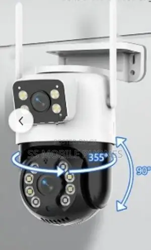 4MP HD Dual Screen AI Wifi Surveillance PTZ Camera