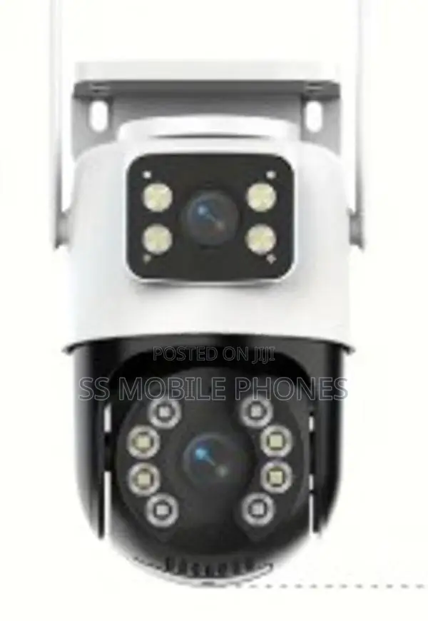 4MP HD Dual Screen AI Wifi Surveillance PTZ Camera
