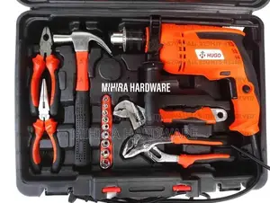 TK 5611 HUGO 13mm Hammer impact drill Tool kit wood steel concrete