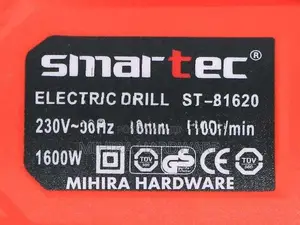 1600W 16mm slow speed electric dragon drill SMARTEC 81620 by HUGO