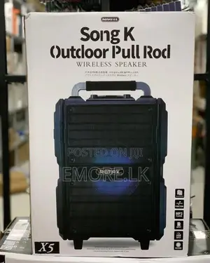 Remax RB-X5 Outdoor Trolley Bluetooth Speaker With 2 Microphones