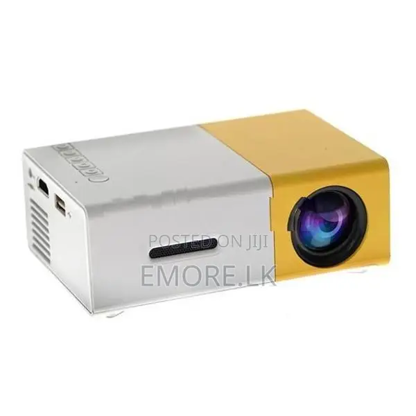 YG300 Remote Control LED Projector, 400-600 Lumens