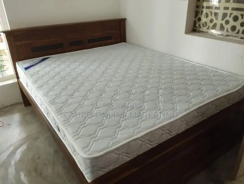 New Spring Mattress with 10 Item Bedroom Set Cupboard Dressing Table