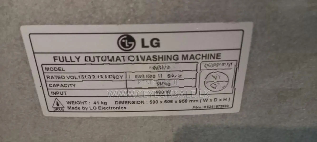 9 kg Fully Automatic LG Washing Machine