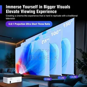 HY450 8K Projector 700ANSI Ultra Short Throw 1080p