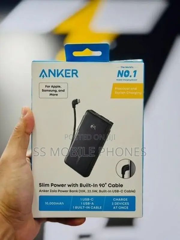 ANKER ZOLO 22.5W 20000mAh Power Bank