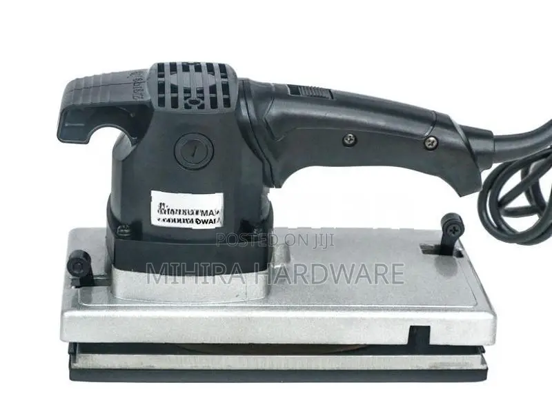 520 Watts HUGO MAX ES 7283 114x283mm Wood finishing hand sander machin