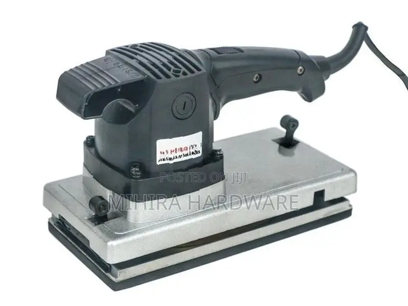 520 Watts HUGO MAX ES 7283 114x283mm Wood finishing hand sander machin