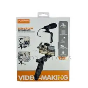 Plokama Video Making Kit (Tripod, MIC, Flash Unit)