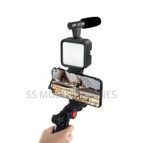 Plokama Video Making Kit (Tripod, MIC, Flash Unit)