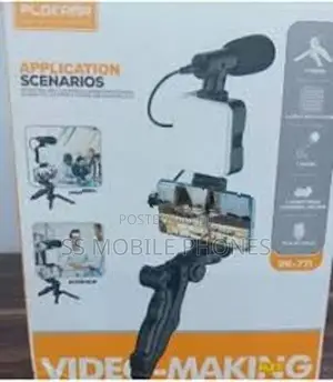Plokama Video Making Kit (Tripod, MIC, Flash Unit)