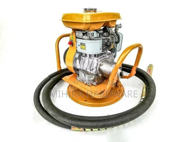 Powermax concrete vibration poker engine 5Hp Robin type 6m cable
