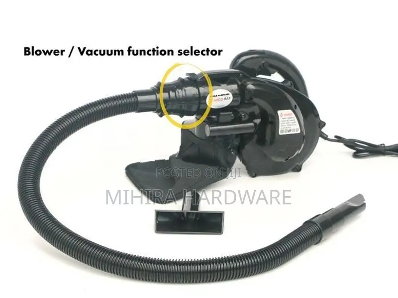 HUGO MAX DB 8615 850W 3.5cbm Blower electric with dry vacuum cleaner