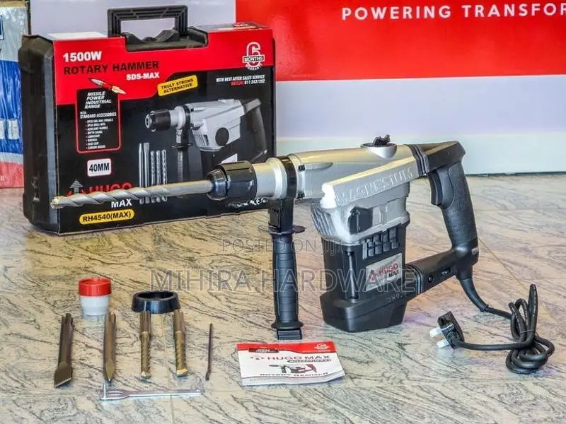 SDS-MAX HUGO MAX RH 4540 Rotary Hammer machine Hilti Drill Breaker Roc