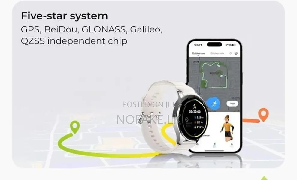 Haylou watch 4s Smartwatch with GPS And Amoled Display