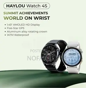 Haylou watch 4s Smartwatch with GPS And Amoled Display
