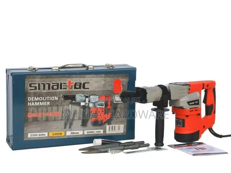 Smartec HUGO 33806 17mm Hex bit 1400W demolition Breaker hilti hammer