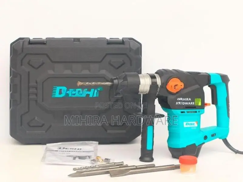 Deshi 32K 1500 Watts Sds Plus Rotary Hammer Hilti Drill breaker Machin