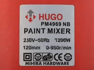 HUGO Double handle 1200 Watts paint mixer putty poty potty