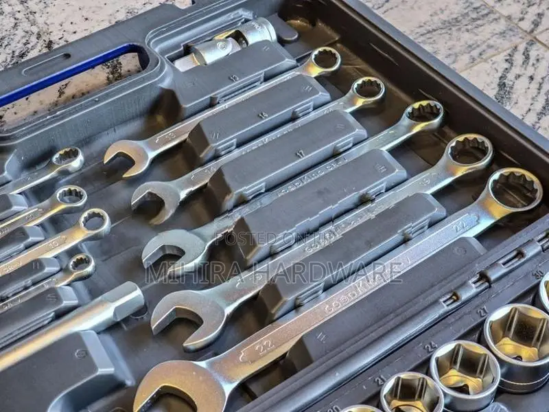 Good King 82 pcs Tool kit combination wrench key box socket torx bit s