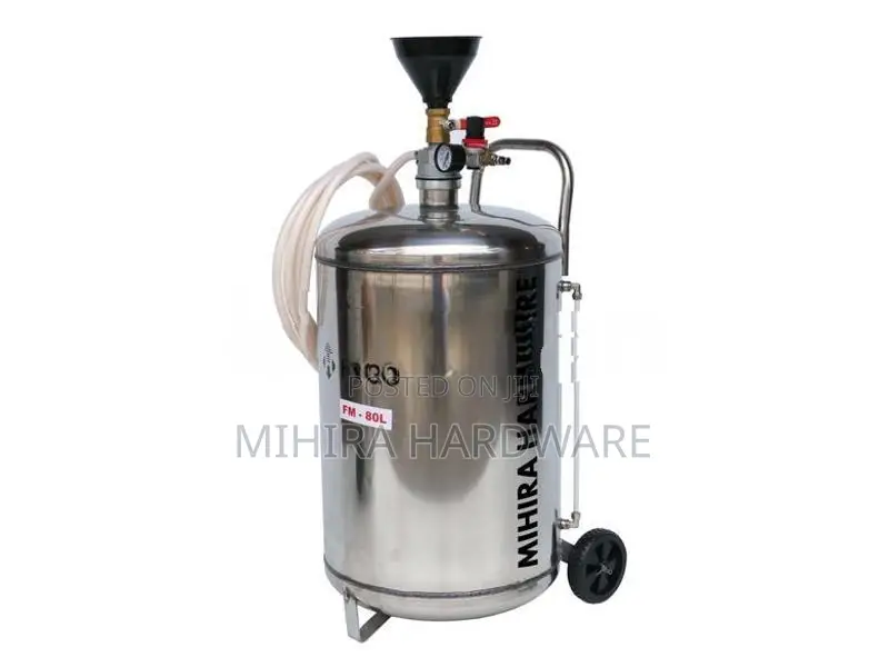 HUGO 80L Stainless steel tank air Foam bubble sprayer gun car shampoo