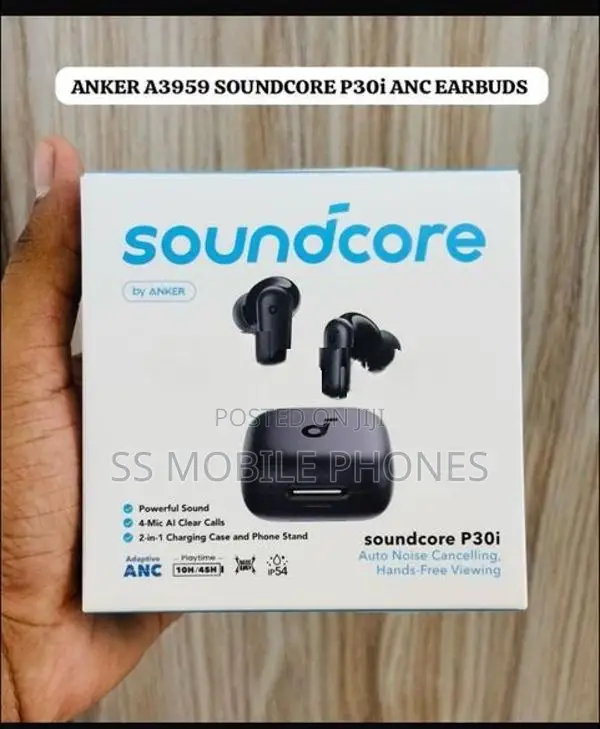 Anker Soundcore P30i ANC Earbuds