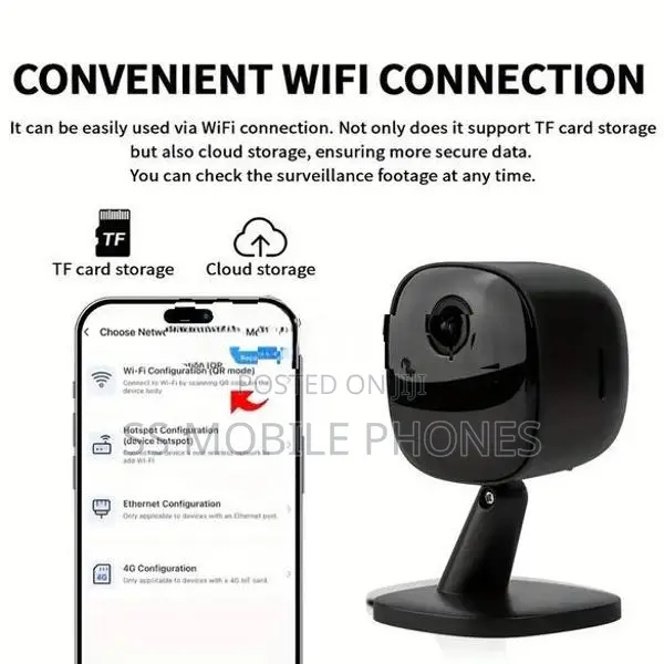 1080P Wifi Mini Camera Baby Monitor