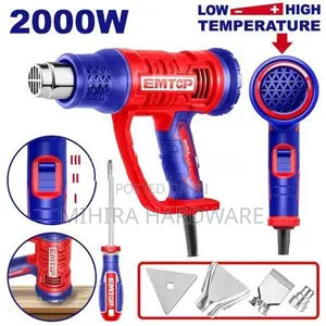 EMTOP EHGN Watts Air flow adjustable hot heat gun machine
