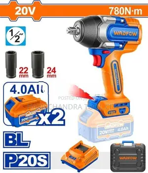 WADFOW Cordless Brushless Impact Wrench 780Nm 1/2"