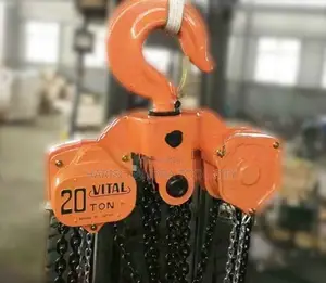 Vital Manual Heavyduty Chain Block 20 Ton 5 m and 10
