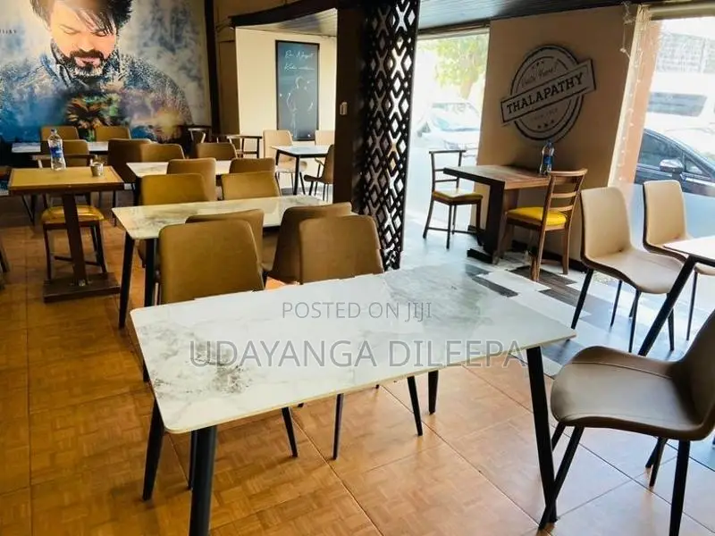Restaurant Dining Table with Chairs